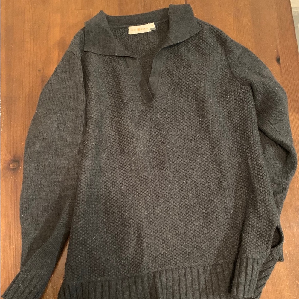 Tory Burch Grey Sweater